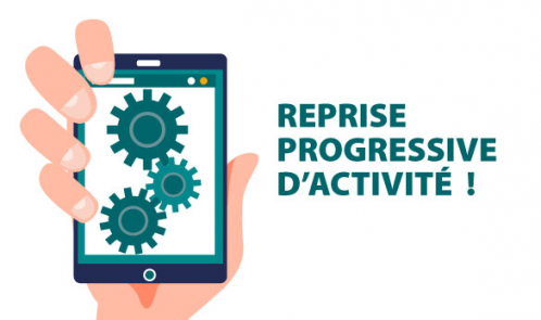 Reprise progressive de l'activité