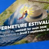 Congés d'été 2026